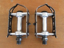 PEDALI OFMEGA BICI BICICLETTA EPOCA EROICA VINTAGE PEDALS