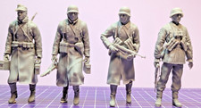 Gruppo di combattimento tedesco "Late War" Wehrmacht WW2 scala 1:16