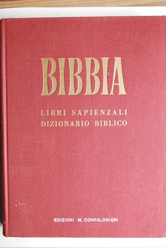 Bibbia libri sapienzali - bibbia,