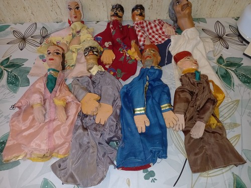 Burattino guanto mano testa - mano,