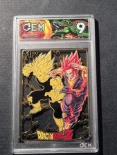 VEGETA ULTRA EGO - SON GOHAN - DRAGON BALL Z - GRADED CARD 9 - MR - 050/100