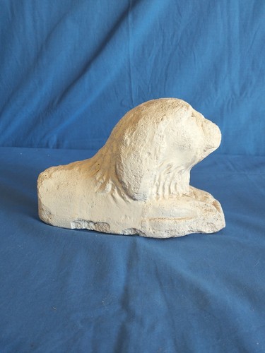 Scultura gesso cane - gesso,