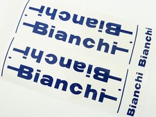 BIANCHI Adesivi Decalcomanie Blu - Decals Stickers Blue