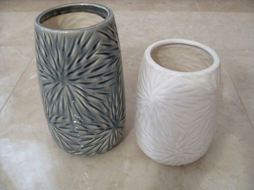 Coppia vasi ceramica