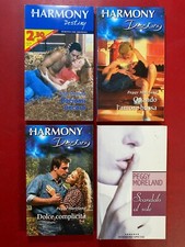 Peggy MORELAND Lotto 4 Libri Harmony BACIAMI + AMORE BUSSA + COMPLICITA SCANDALO
