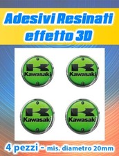 4 Adesivi KAWASAKI Resinati