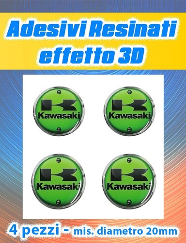 Adesivi kawasaki resinati - 4,