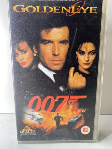 007 goldeneye vhs video - -,