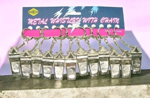 Pezzi fischietti metallo - 12,