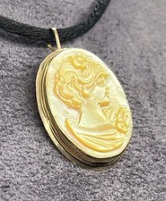 Ciondolo 14kt Con Cammeo In