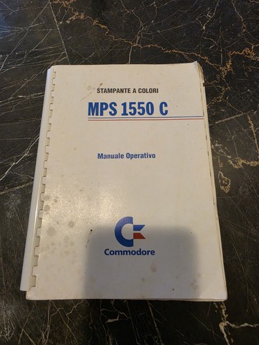 Manuale commodore stampante - manuale,