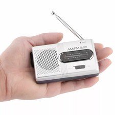 Mini radio AM FM portatile