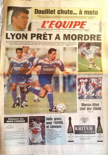 Equipe journal 10 1996 - l'equipe, 2/10/1996