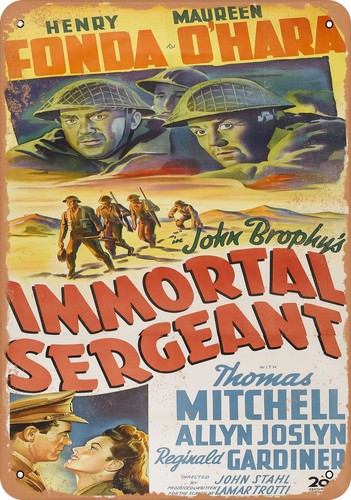 Insegna metallo sergente - -,