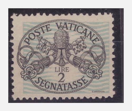 Vaticano 1946 segnatasse - vaticano,