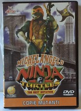 Michelangelo Ninja Turtles Tartarughe DVD N° 3 The Next Mutation Copie Mutanti