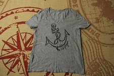 TOMMY HILFIGER RELAXED FIT CASUAL WOMEN T-SHIRT SHIRT JERSEY ORIGINAL SIZE M