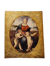 QUADRO RELIGIOSO SU TELA CON STUCCO ORO INVECCHIATO CM 40 X 30 VARI MODELLI