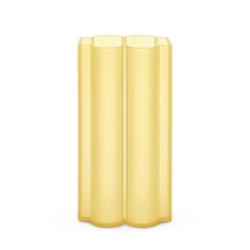 OKRA Kartell GIALLO  vaso ALTO
