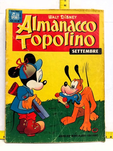 Almanacco topolino 1958 - almanacco,