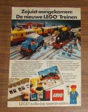 Rara Pubblicità LEGO Trains