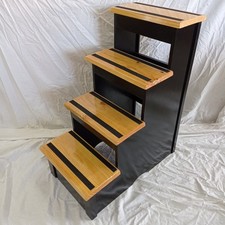 SCALA in legno a 4 gradini