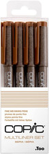 Set Multiliner Sepia 4 Penne