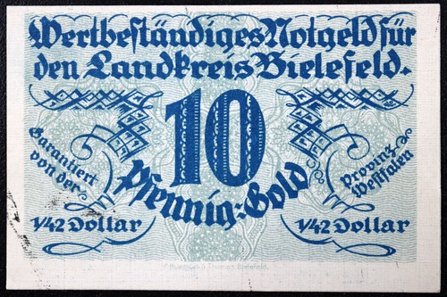 Bielefeld 1923 rare - bielefeld, xx-rare