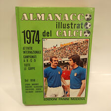 ALMANACCO ILLUSTRATO DEL CALCIO 1974 OTTIME CONDIZIONI PANINI CARTONATO