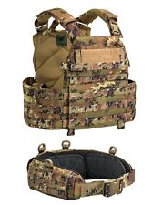 GiletTattico Vest Carrier DEFCON5 D5-BAV13 VI VEGETATO Militare Cinturone MOLLE