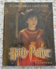 HARRY POTTER E LA PIETRA FILOSOFALE IL LIBRO DELLE CARTOLINE SALANI 2001