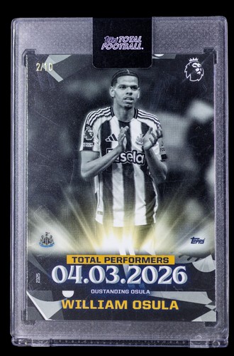 William osula newcastle topps - william,