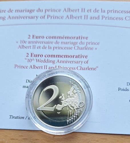 Monaco euro proof 10 - pp,