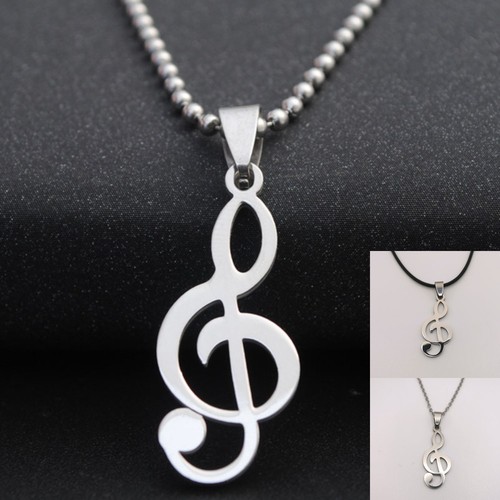 Collana ciondolo nota musicale - ciondolo,