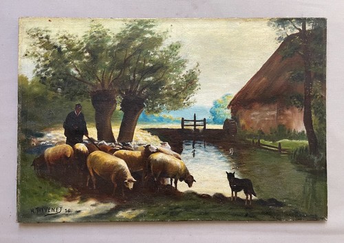 Pastore pecore quadro - pastore,