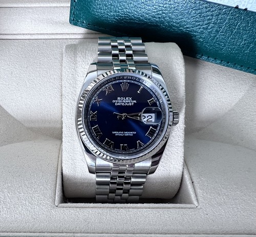 Rolex datejust 36mm - datejust, scatola