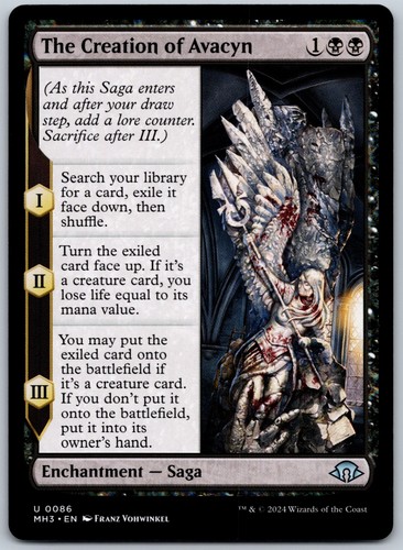 The creation avacyn - of, u