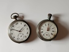 Lotto di 2 orologi da tasca in