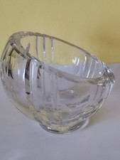 Posacenere Per Sigaro In Cristallo Anni 70, Firmato