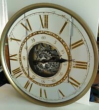 orologio grandi dimensioni  parete specchio meccanismo vintage modernariato