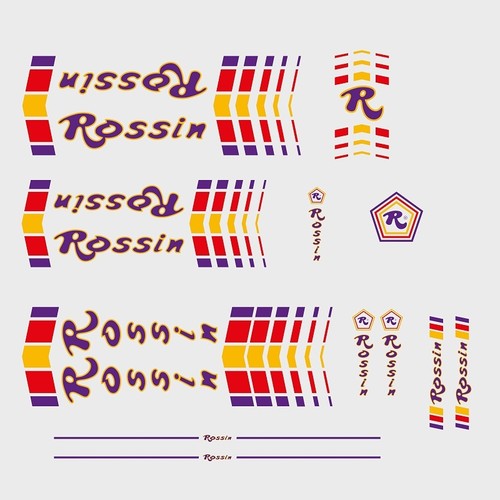 Rossin bicycle telaio adesivi - bicycle,