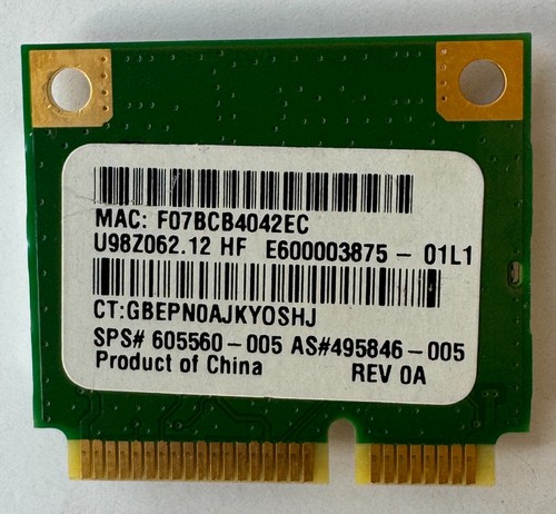 Scheda wifi wireless - wireless, atheros