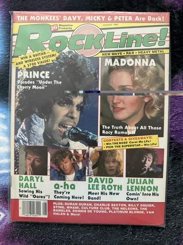 Madonna rock line magazine - madonna,
