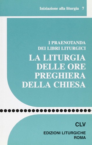Libro liturgia delle ore - liturgia,