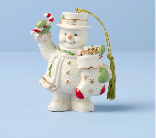 Lenox 2025 pupazzo neve - pupazzo, di