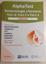 Alpha Test Biotecnologie Farmacia Biologia Veterinaria Odontoiatria 3200 Quiz