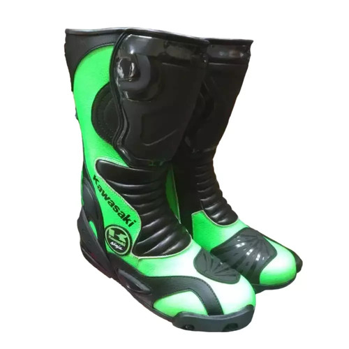 Stivali pelle moto corsa - stivali, da