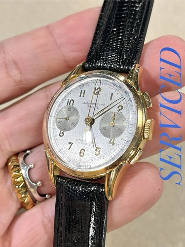 Serviced chronographe suisse - serviced,