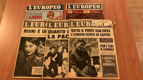 Lotto cinque riviste - cinque,