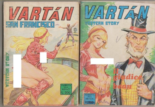 Varta fumetto western - western, sexy